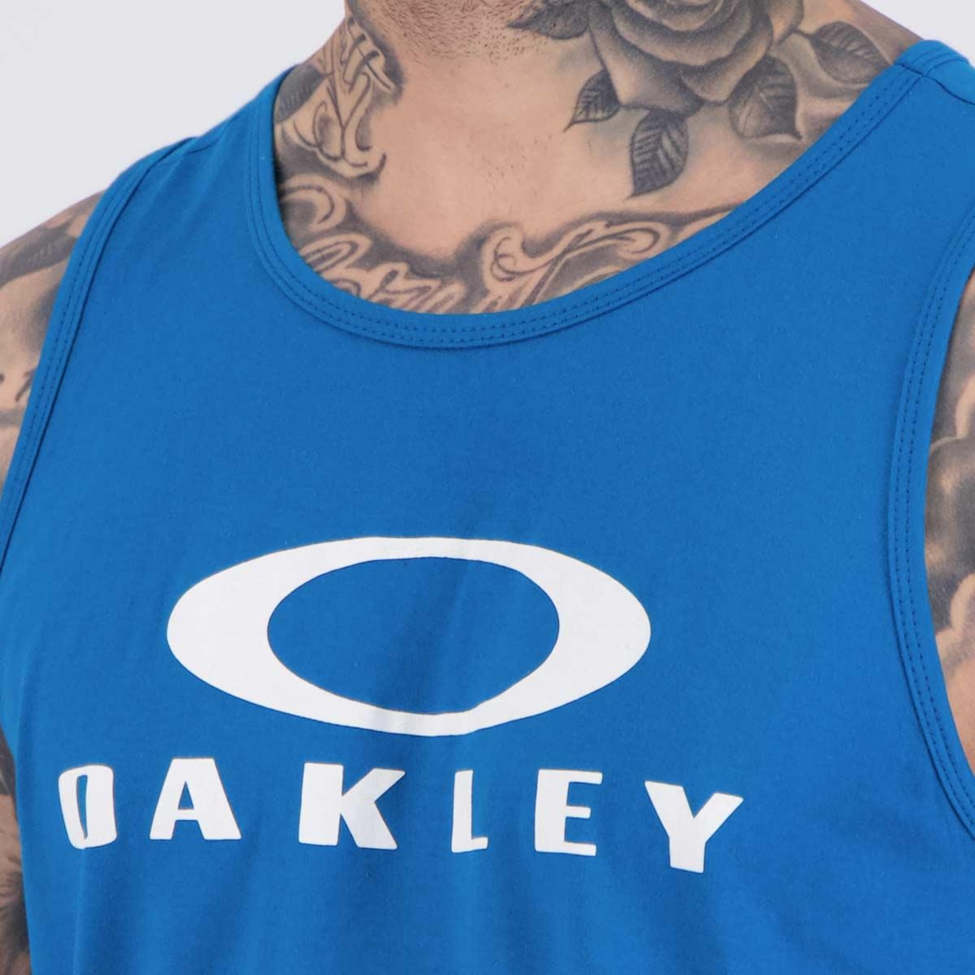 Camiseta Regata Oakley Bark Tank Masculina - Foto 5