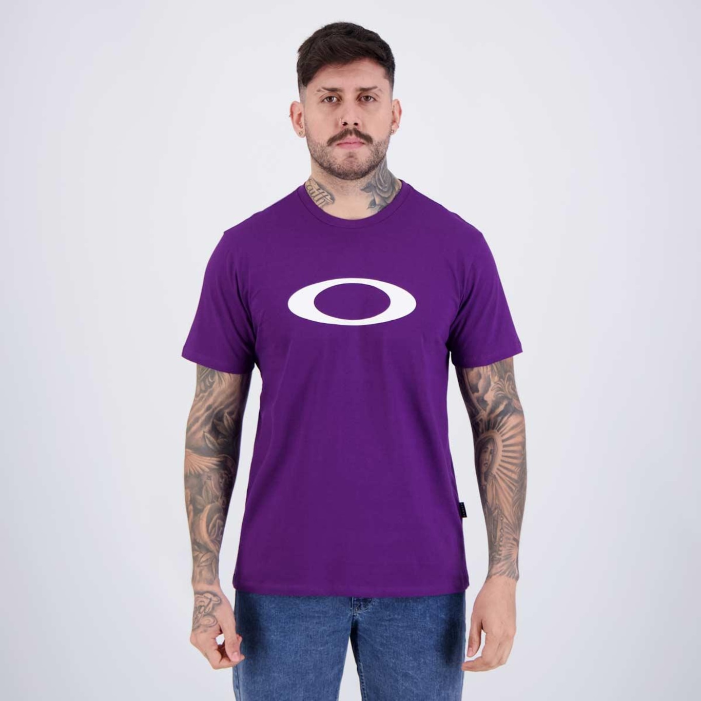 Camiseta Oakley O-Ellipse - Masculina - Foto 1