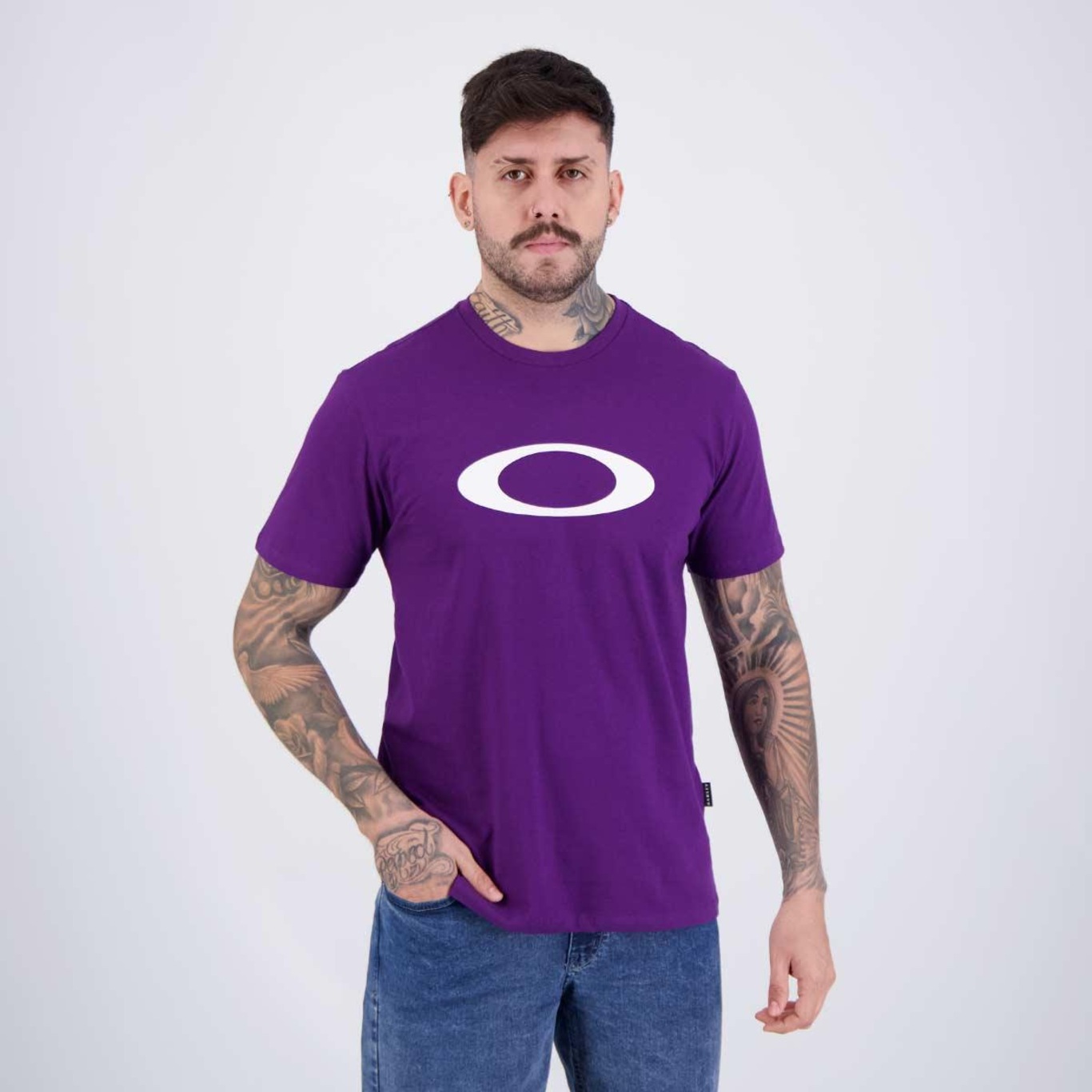 Camiseta Oakley O-Ellipse - Masculina - Foto 2