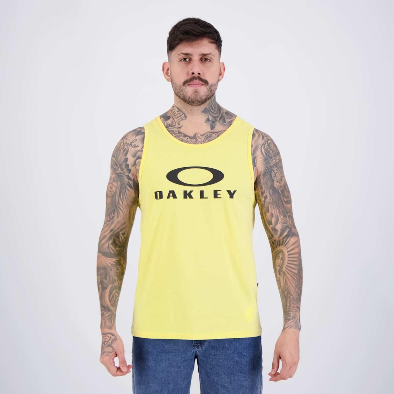 Camiseta Regata Oakley Bark Tank Masculina - Foto 1