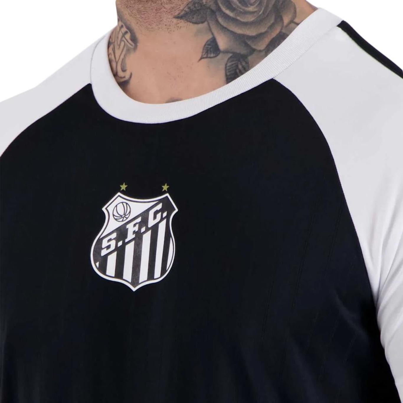 Camiseta do Santos Braziline Farol - Masculina - Foto 3