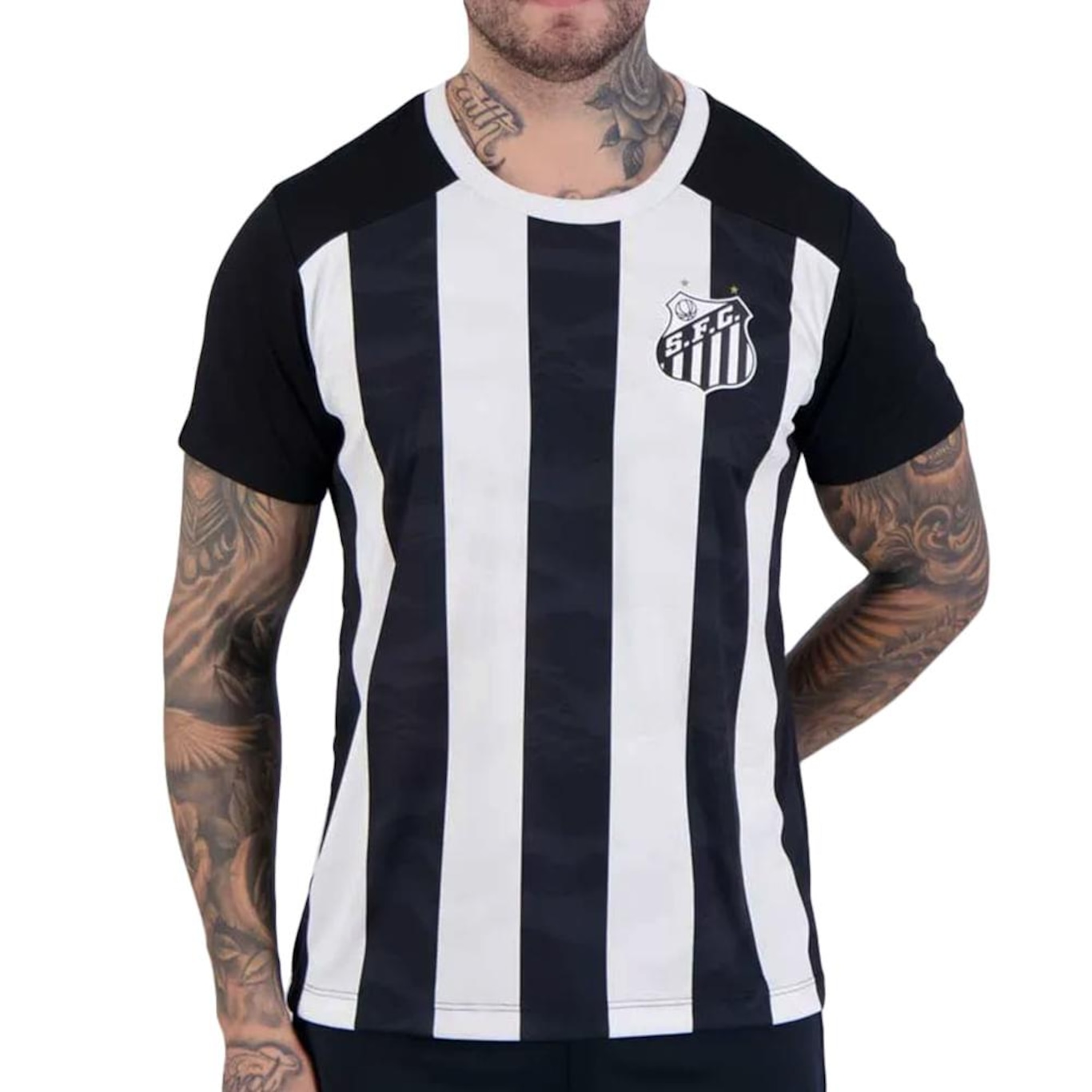 Camiseta do Santos Braziline Matriz - Masculina - Foto 1