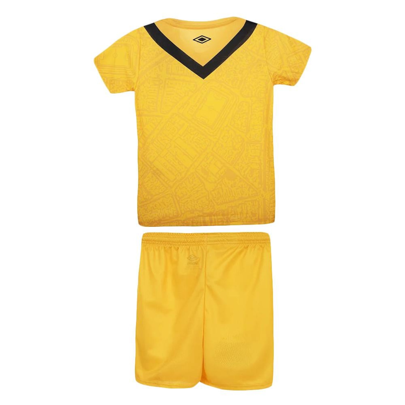 Kit Uniforme de Futebol do Santos Oficial 3 2024 Umbro - Infantil - Foto 2