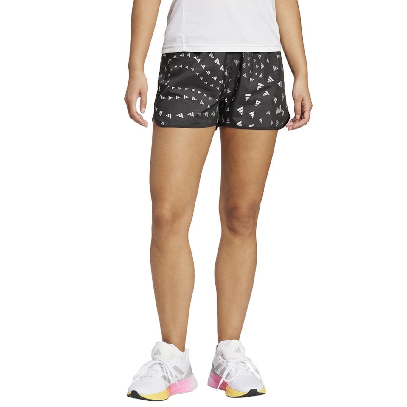 Short adidas Run It Brand Love - Feminino - Foto 2