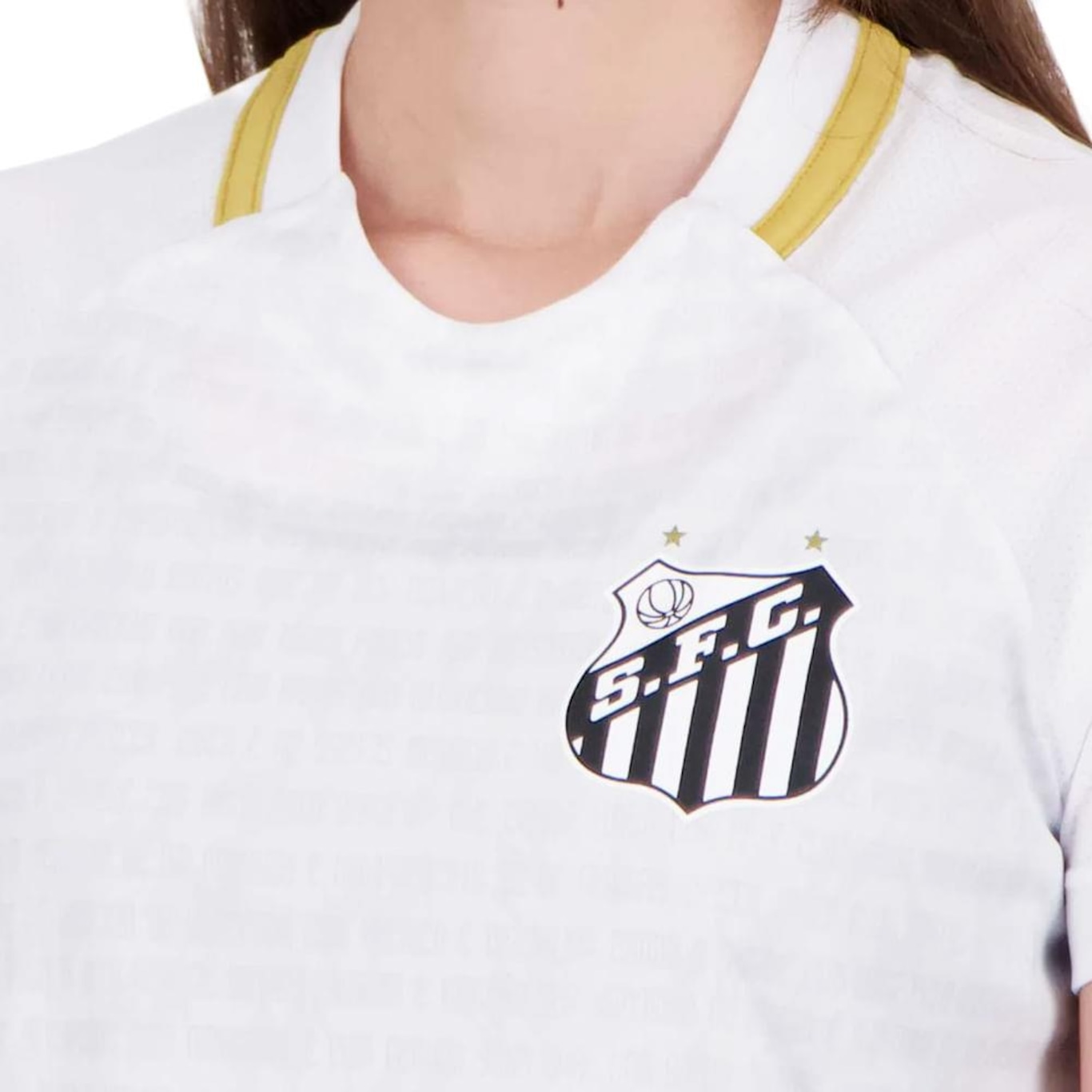 Camiseta do Santos Braziline Manto - Feminina - Foto 3