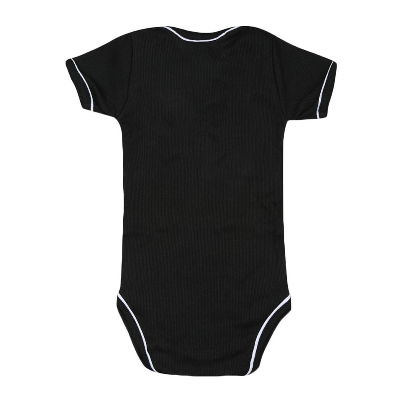 Body Ponte Preta Torcida Baby Escudo - Infantil - Foto 2