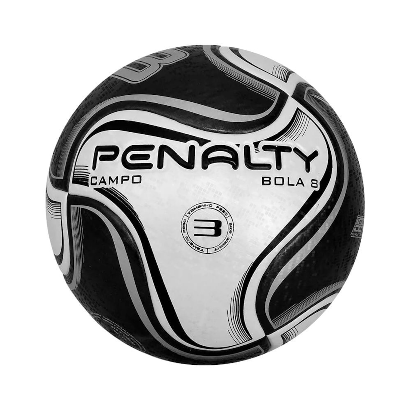 Bola de Futebol de Campo Penalty 8 N3 Xxiv - Foto 1