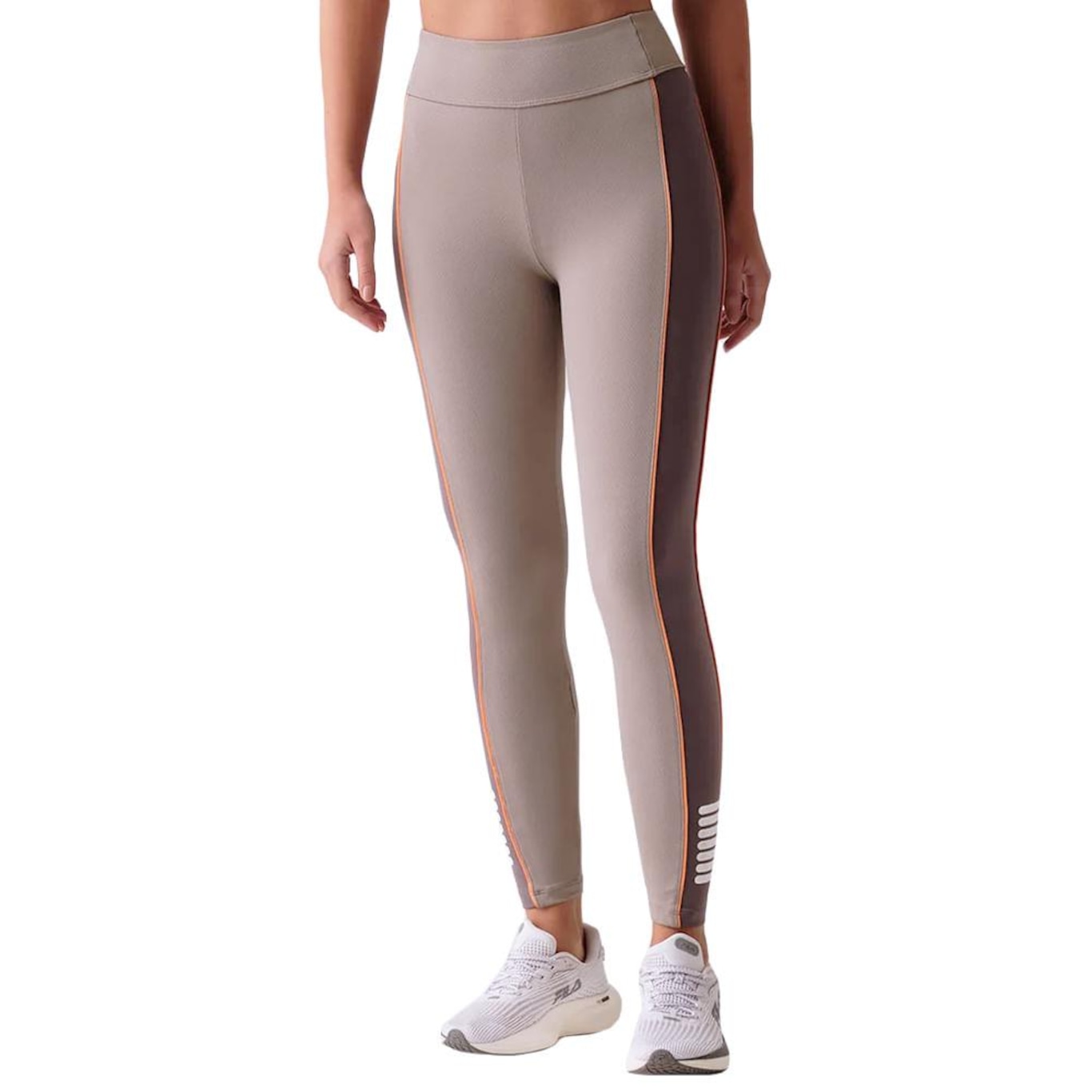 Calça Legging Fila Seven Stripes Fit - Feminina - Foto 1