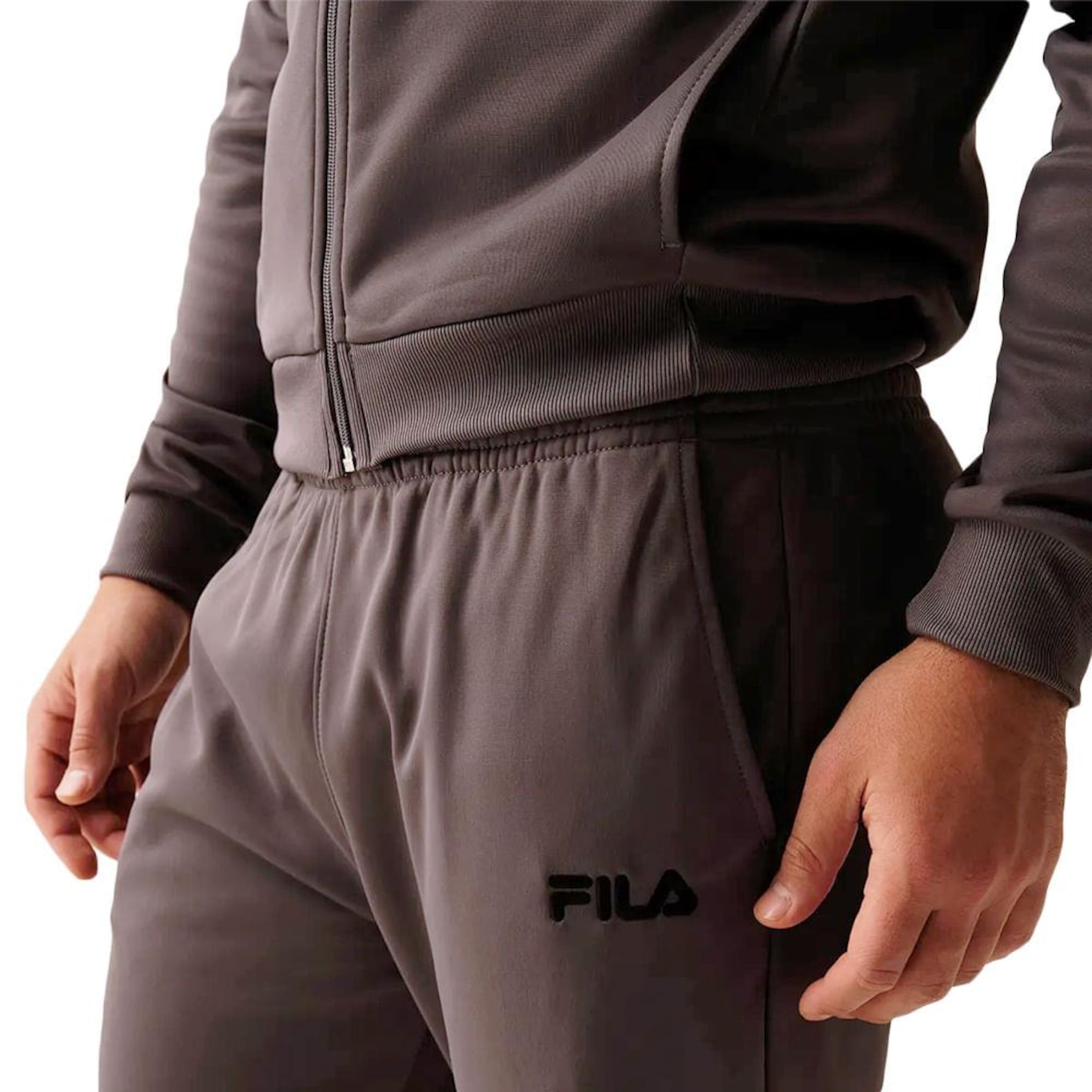 Agasalho Fila Basic Sports - Masculino - Foto 4