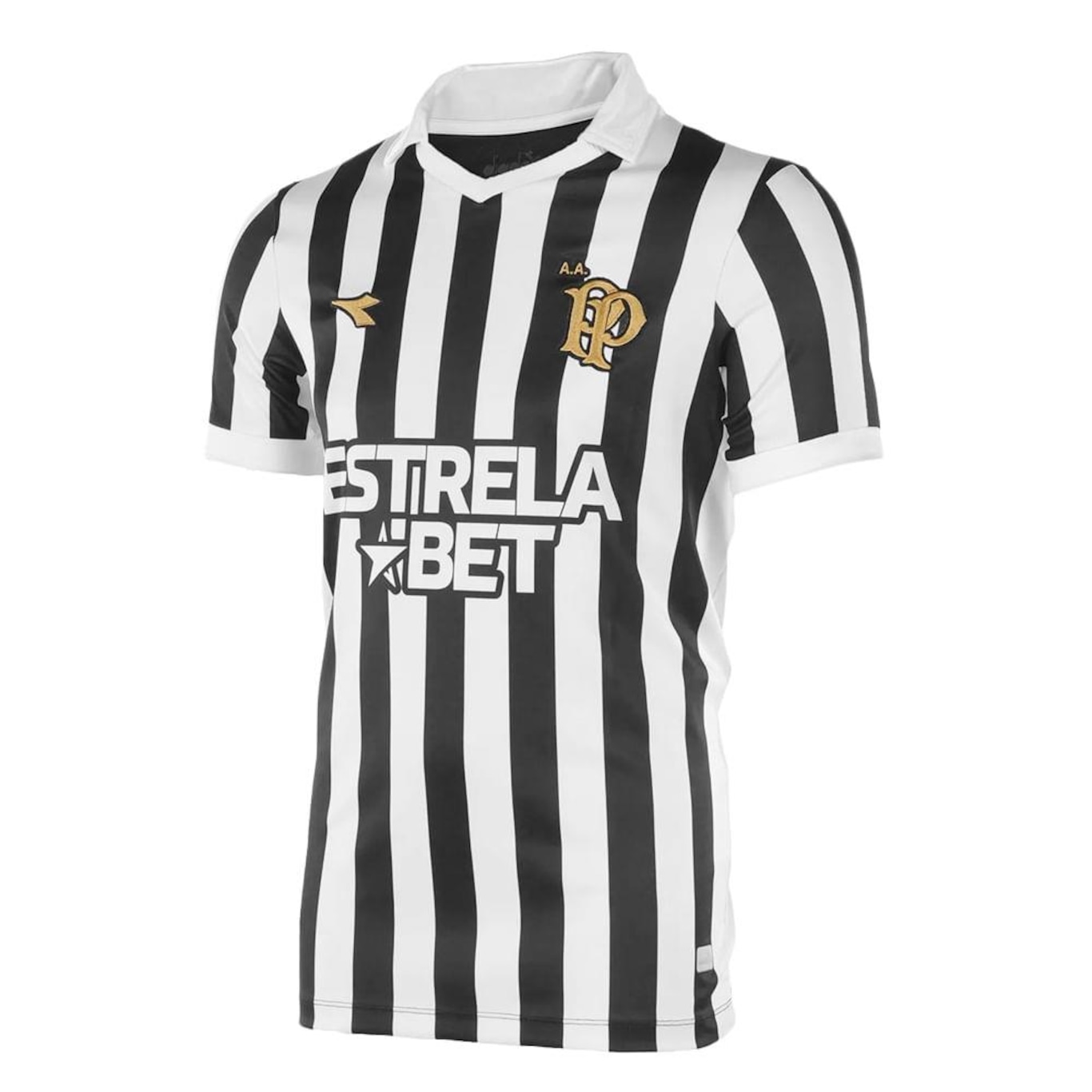 Camisa Diadora Ponte Preta Iii 2024 Masculina - Foto 2