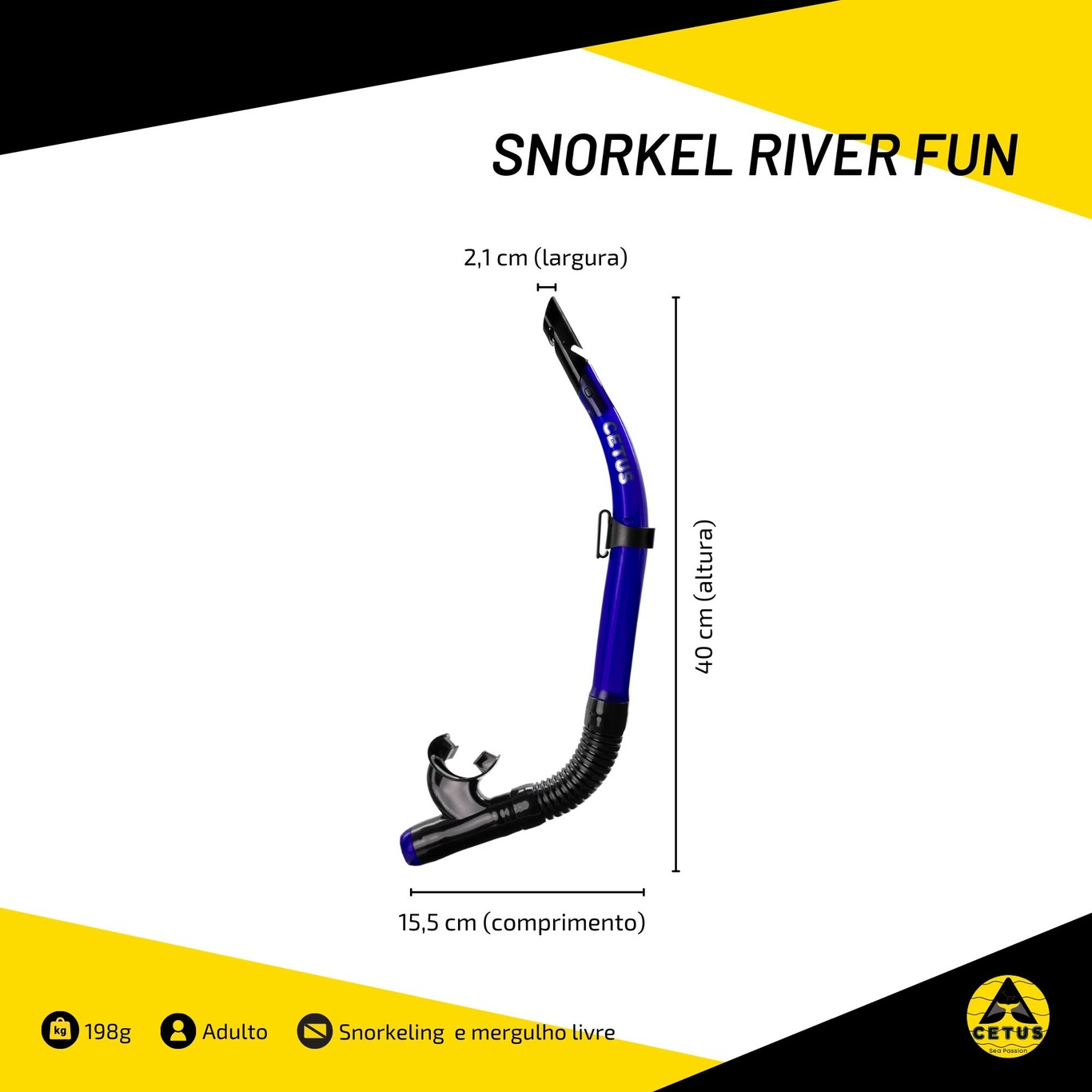 Snorkel Cetus River Fun - Foto 4