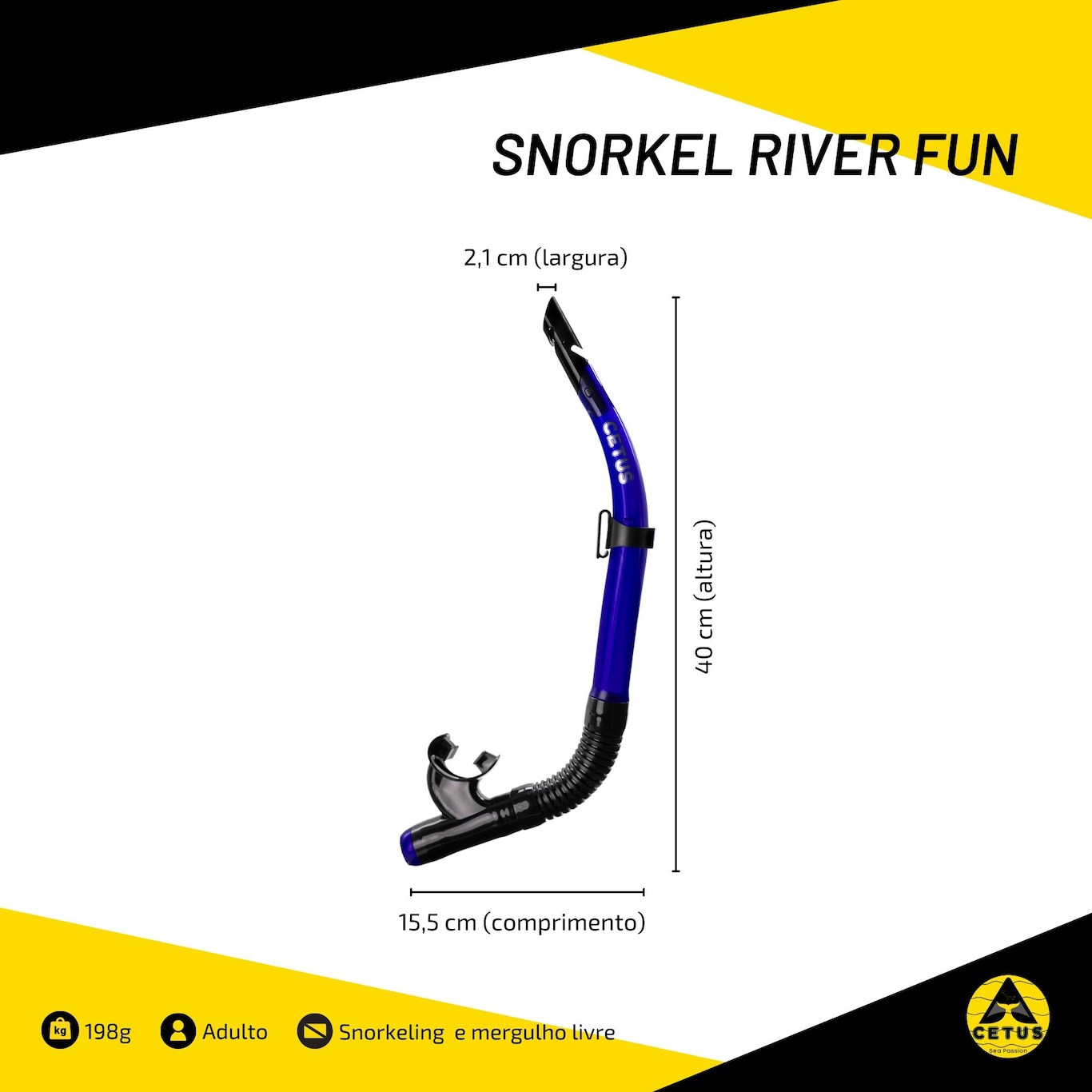 Snorkel Cetus River Fun - Foto 4