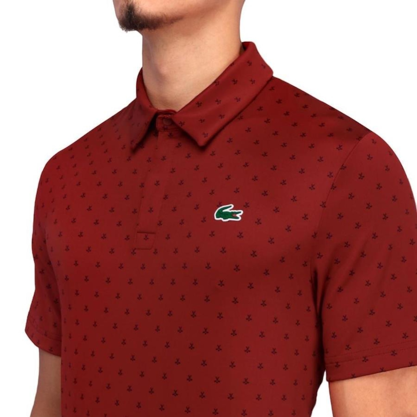 Camisa Polo Lacoste Dh5175 Essentials - Masculina - Foto 3