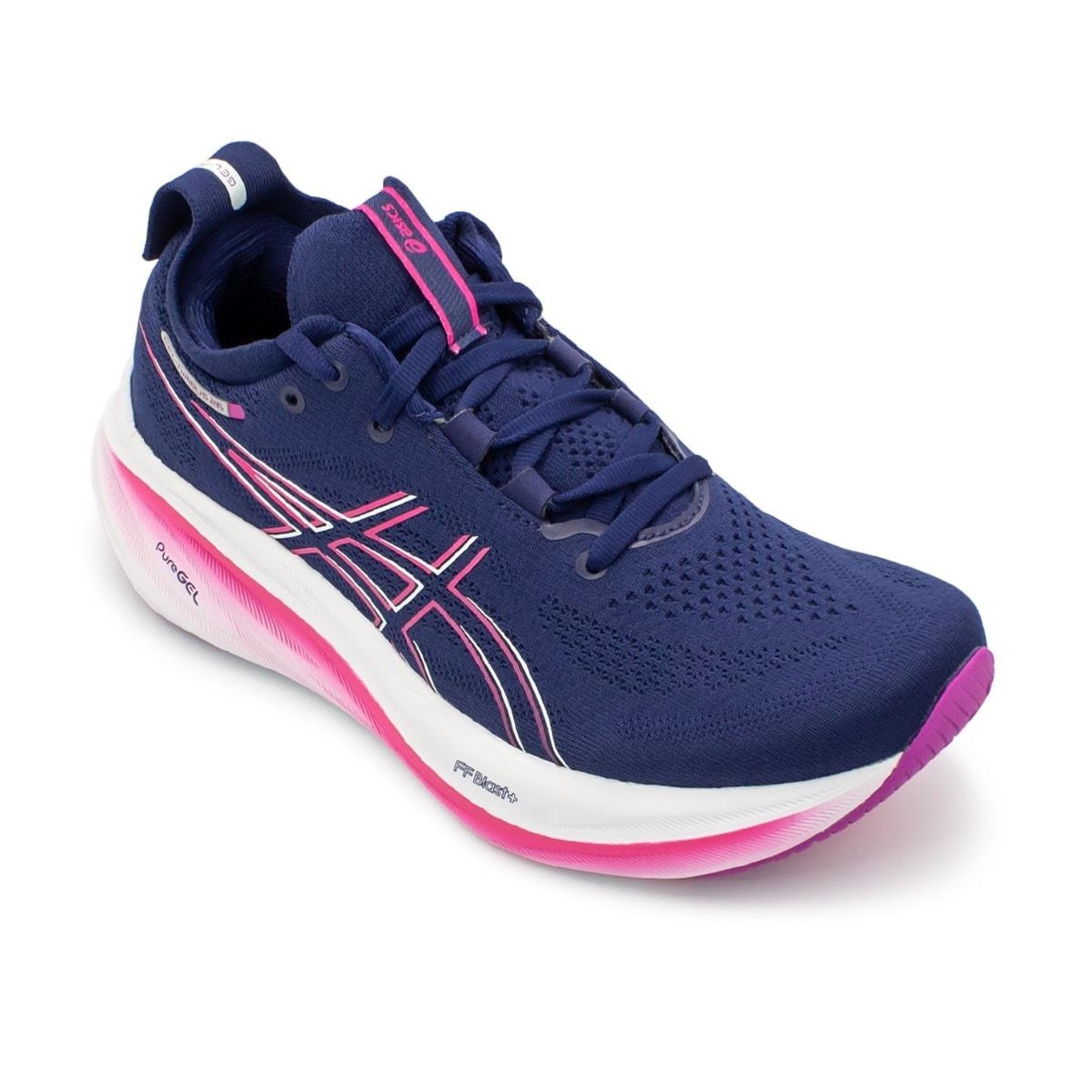 Kit Tênis Asics Gel-Nimbus 26 + 3 Pares de Meias - Feminino - Foto 2