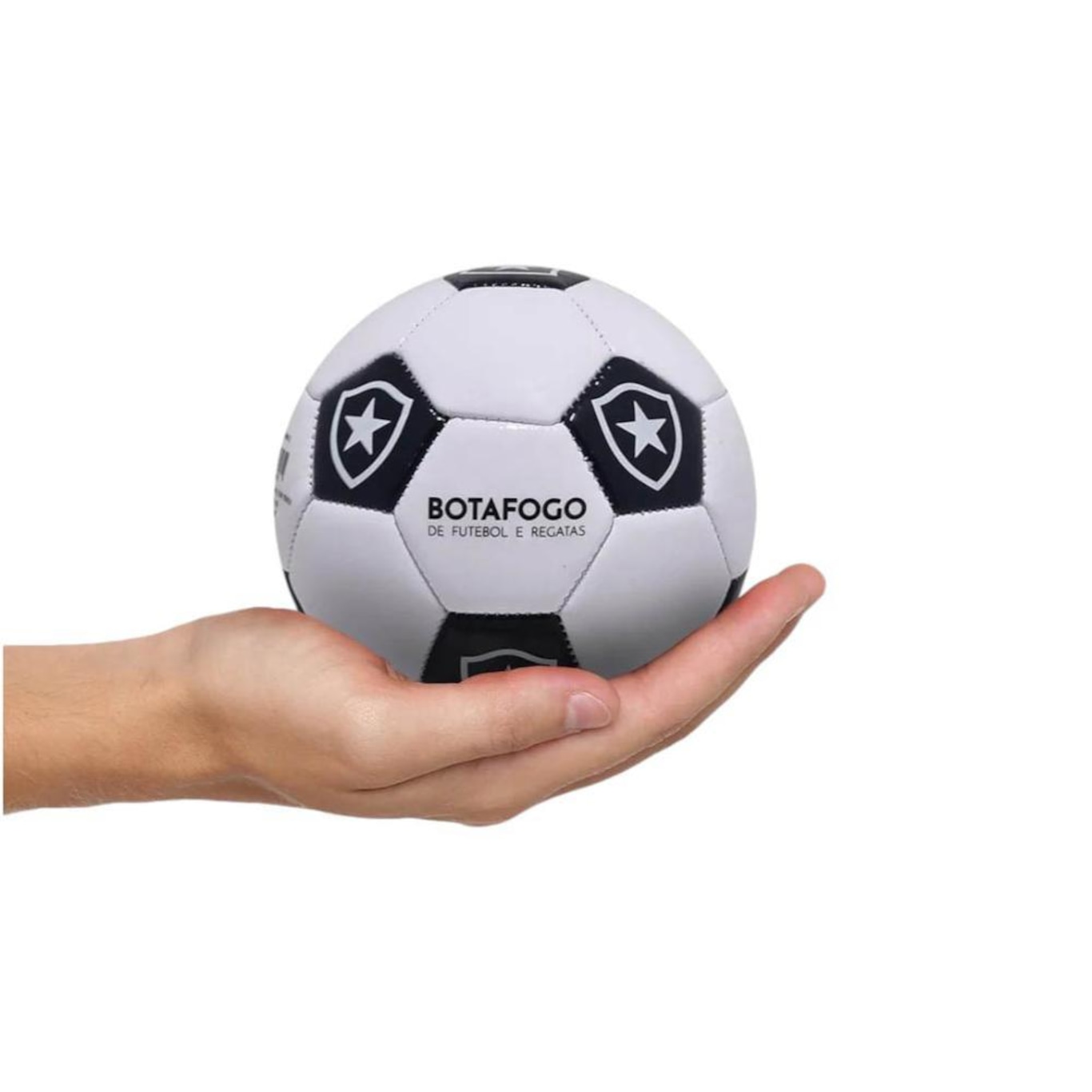 Mini Bola S3 Sport Bel Botafogo Oficial Fut Bfr Mini 2 Campo - Foto 1