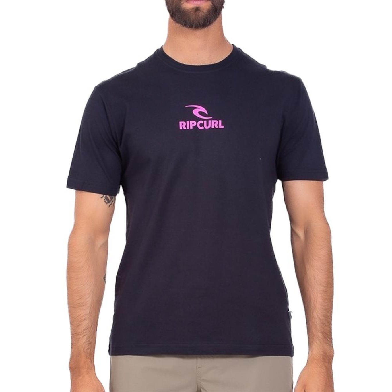 Camiseta Rip Curl Icon Big Oversize - Masculina - Foto 1