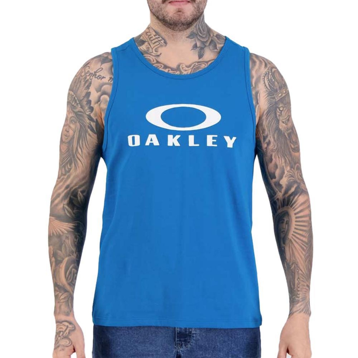 Camiseta Oakley Bark Tank Sm25 - Masculina - Foto 1