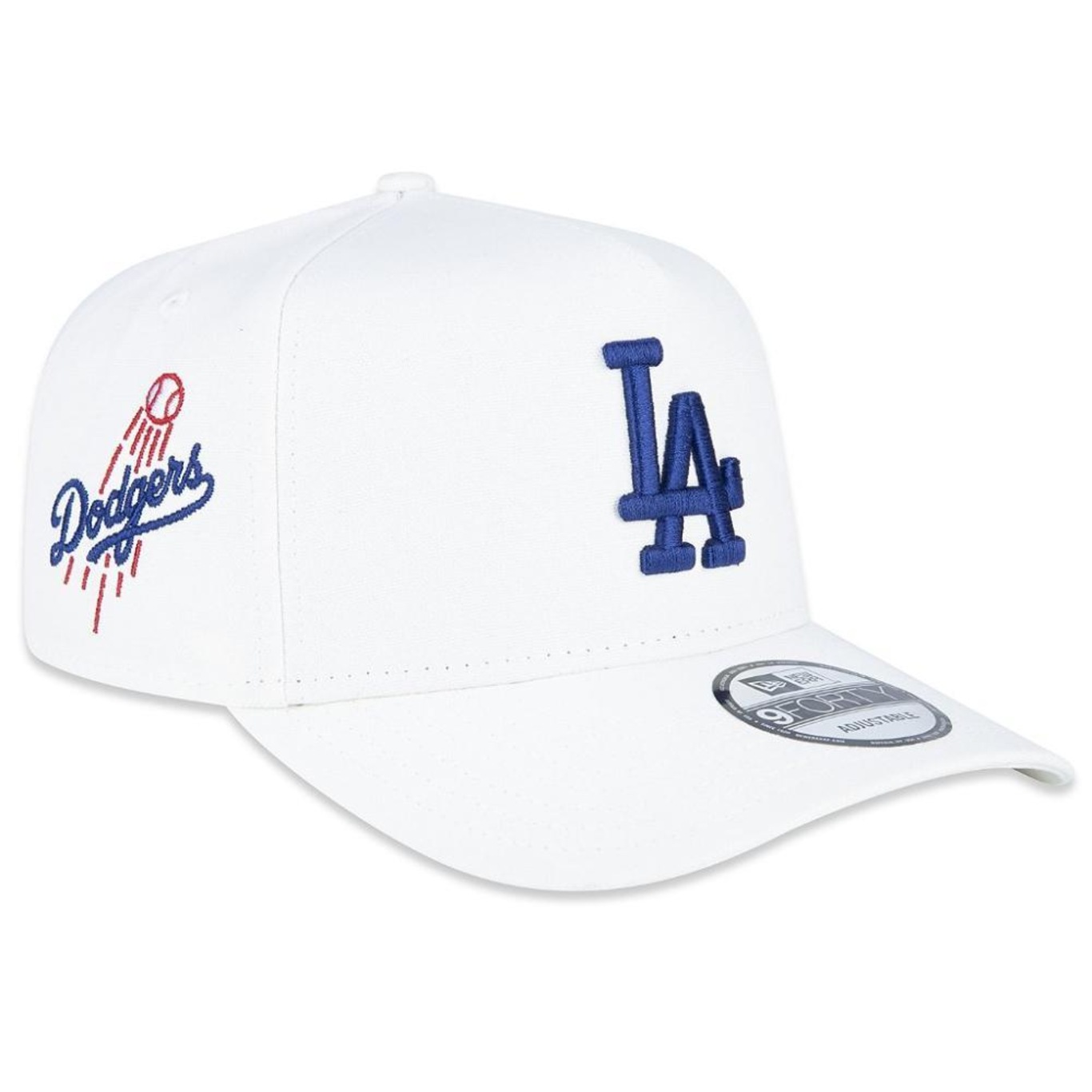 Boné Aba Curva New Era 940 A-Frame Los Angeles Dodgers Fashion Vintage - Snapback - Adulto - Foto 4