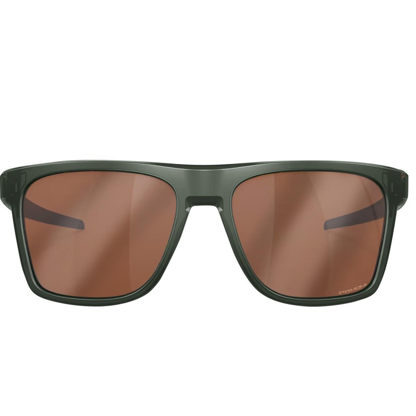 Óculos de Sol Unissex Oakley Leffingwell Matte Olive Ink/Prizm Bronze - Foto 2