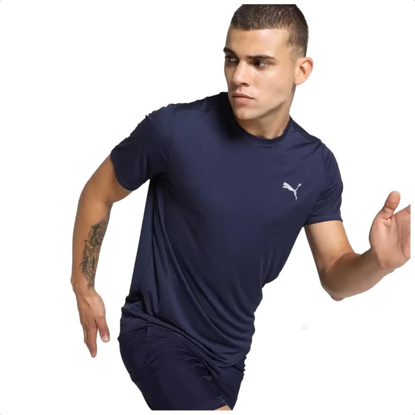 Camiseta Puma Run Favorite Ss Tee - Masculina - Foto 2