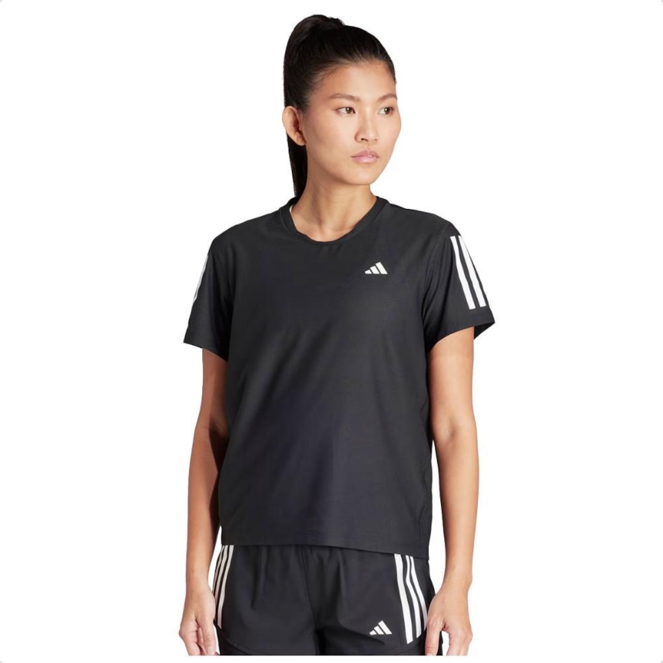 Camiseta adidas Own The Run - Feminina - Foto 1