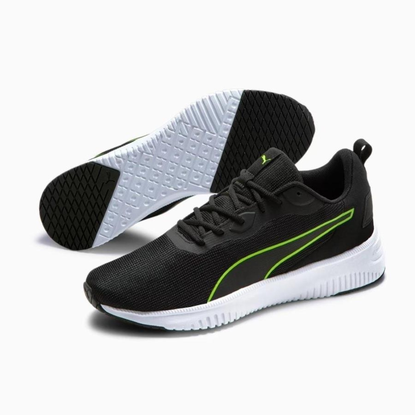 Kit Tênis Puma Flyer Flex - Masculino + Pack de 3 Meias - Foto 2