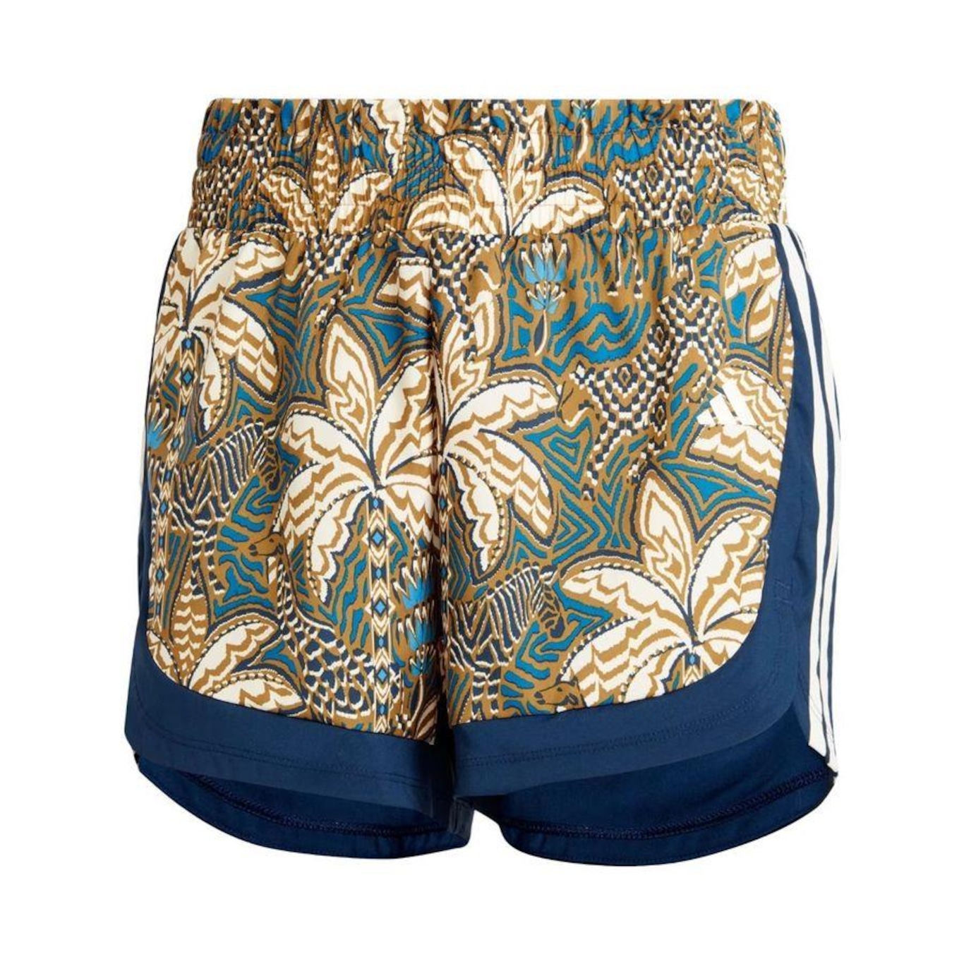 Shorts adidas Farm Pacer Oasis Night - Feminina - Foto 1