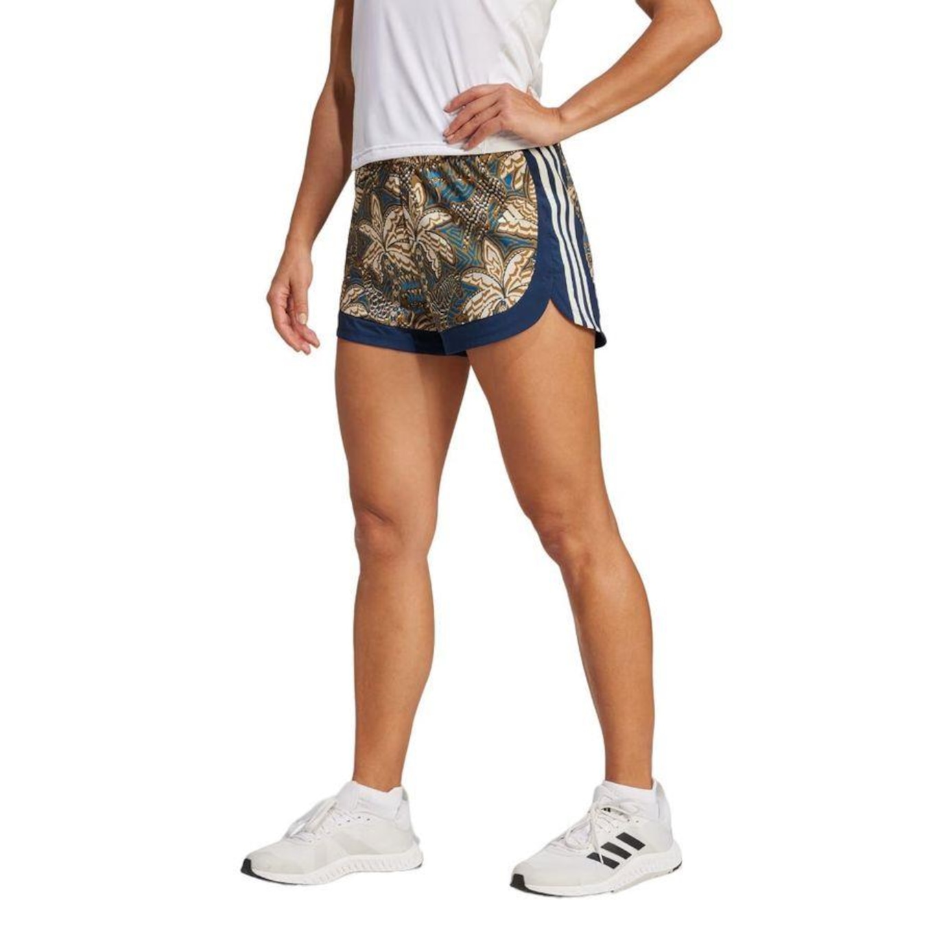 Shorts adidas Farm Pacer Oasis Night - Feminina - Foto 2