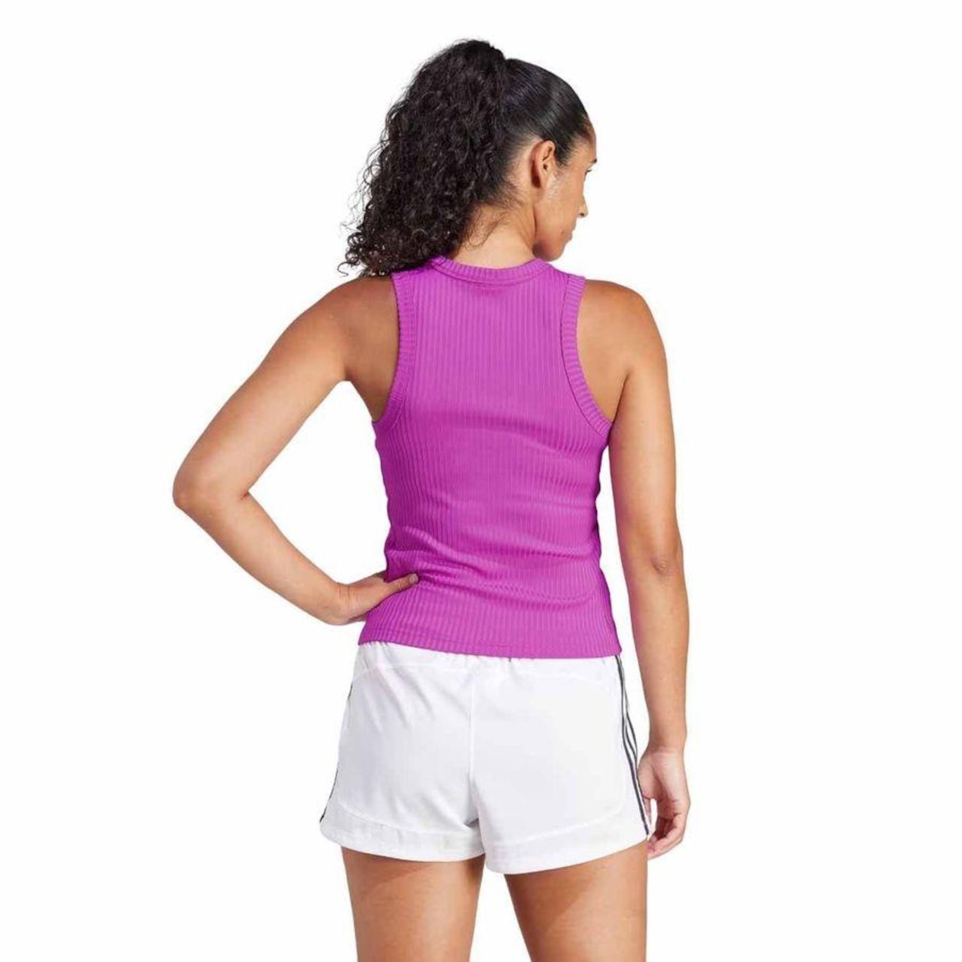 Camiseta Regata adidas Rib - Feminina - Foto 3