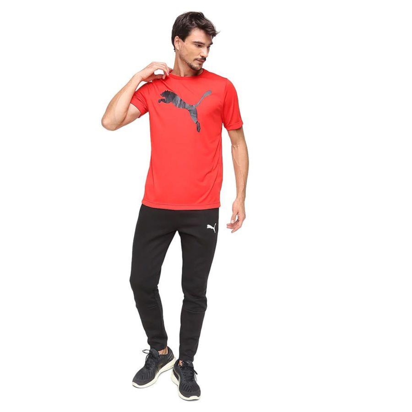 Camiseta Puma Active Big Logo - Masculina - Foto 4