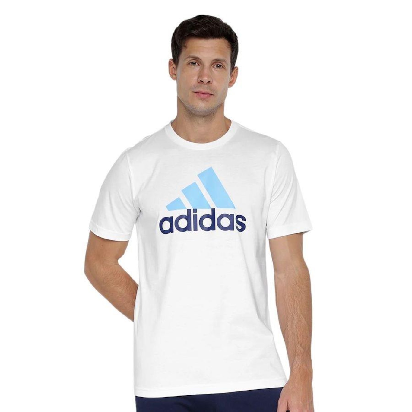 Camiseta adidas Big Logo - Masculina - Foto 2