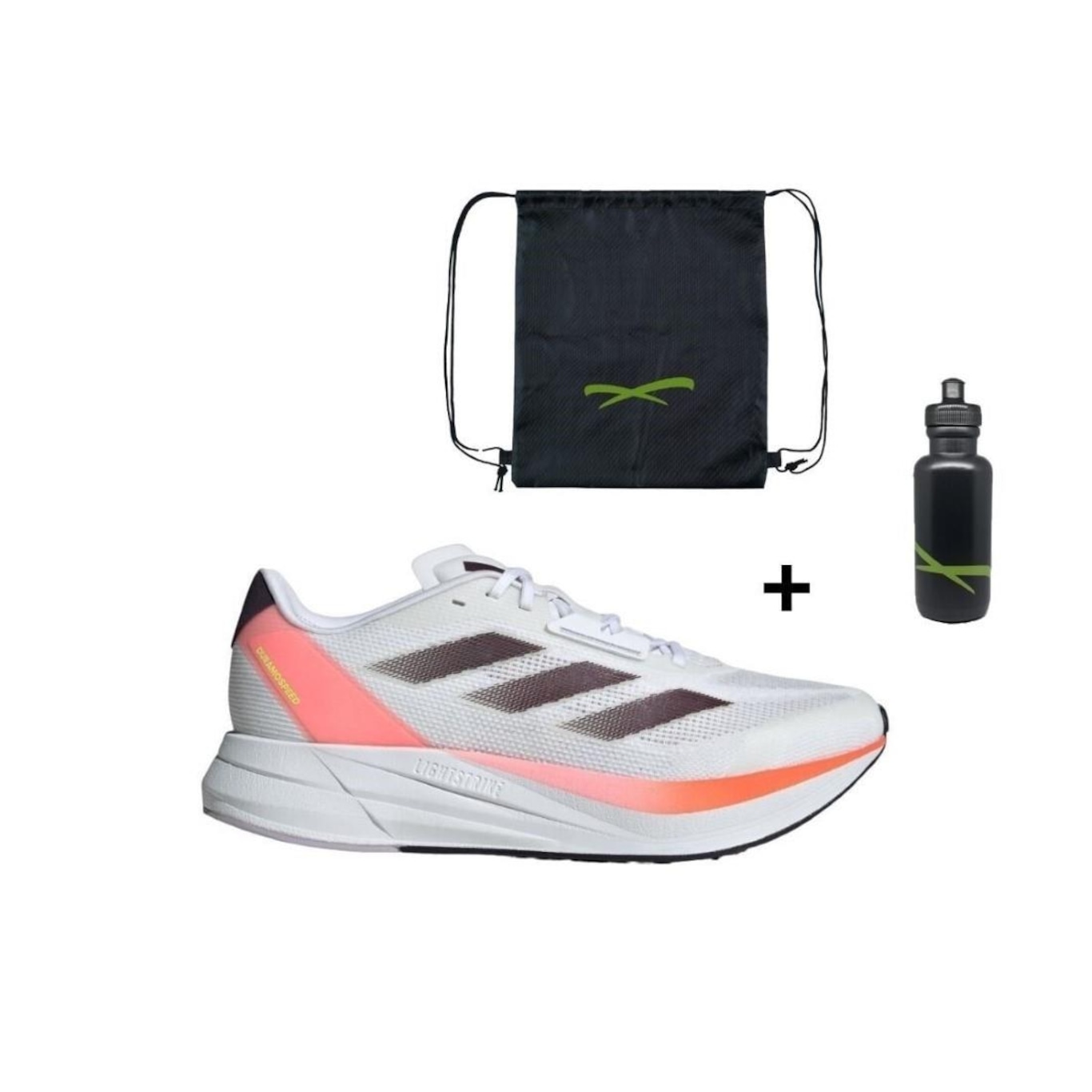 Kit Tênis adidas Duramo Speed - Masculino + Mochila e Garrafinha - Foto 1