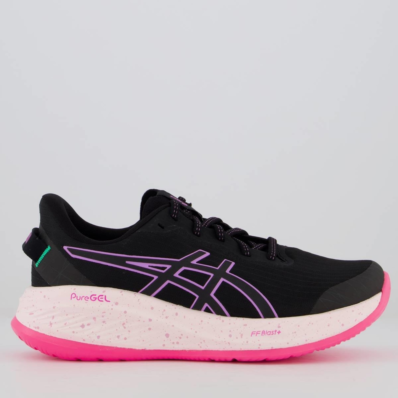 Tênis Asics Gel-Cumulus 26 Lite Show Feminino Preto e Rosa - Foto 1