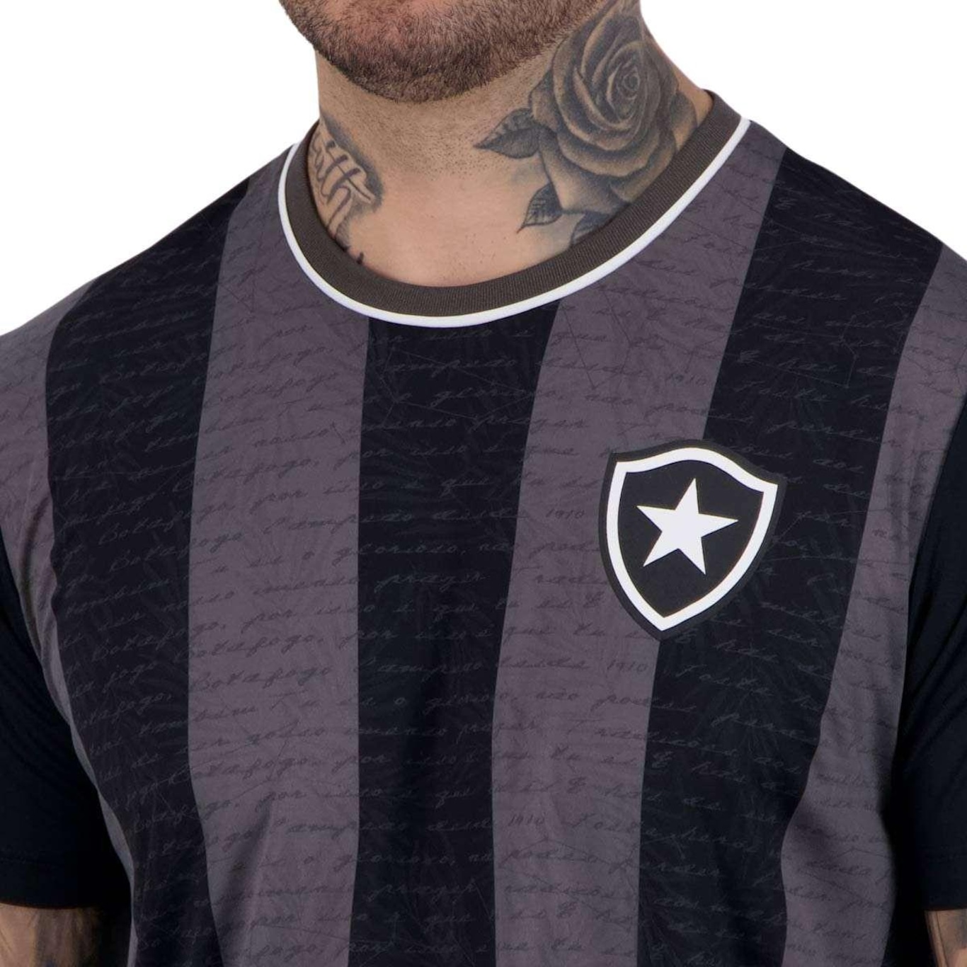 Camiseta do Botafogo Braziline Romper - Masculina - Foto 4