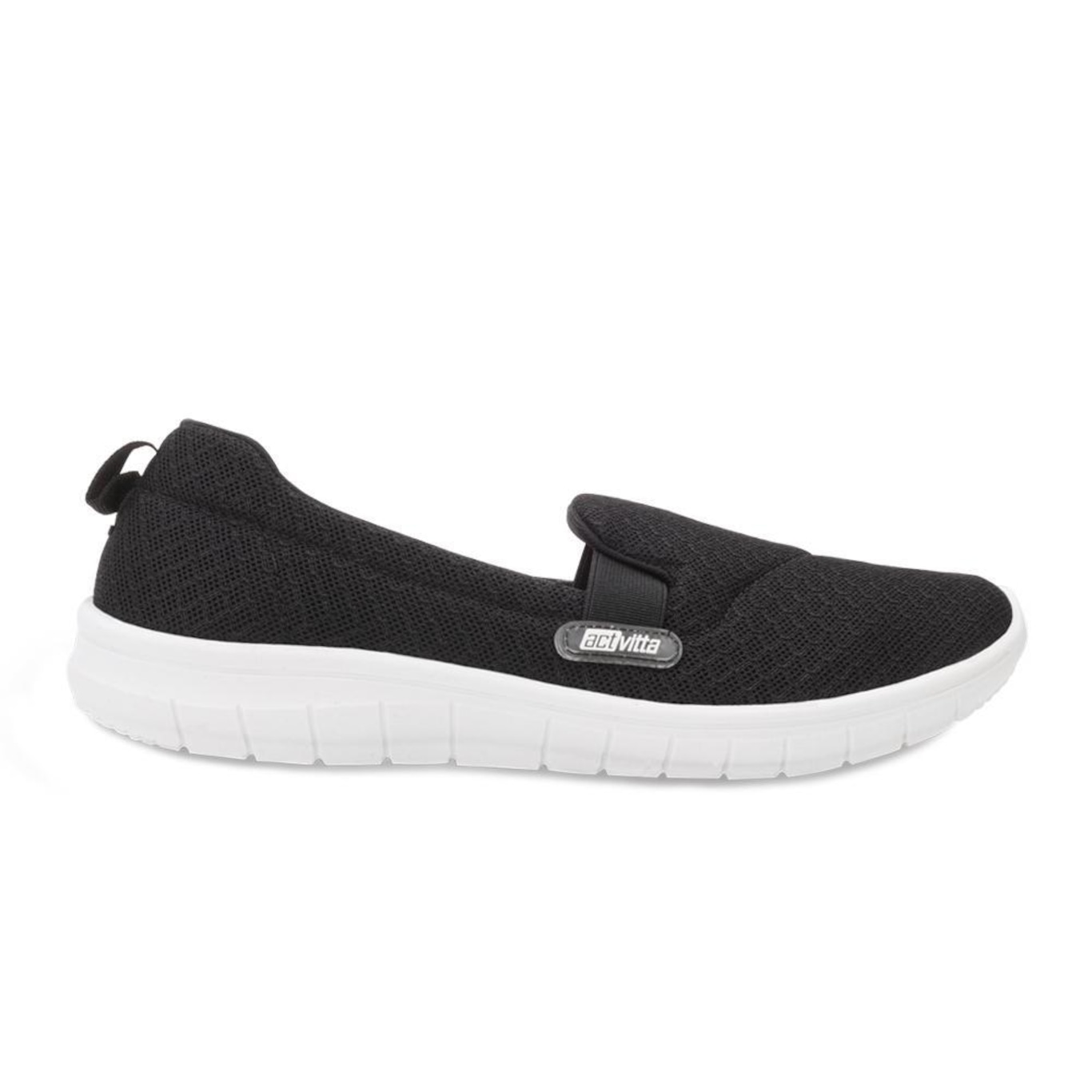 Kit Tênis Slip On Actvitta + Meia Feminino - Foto 2