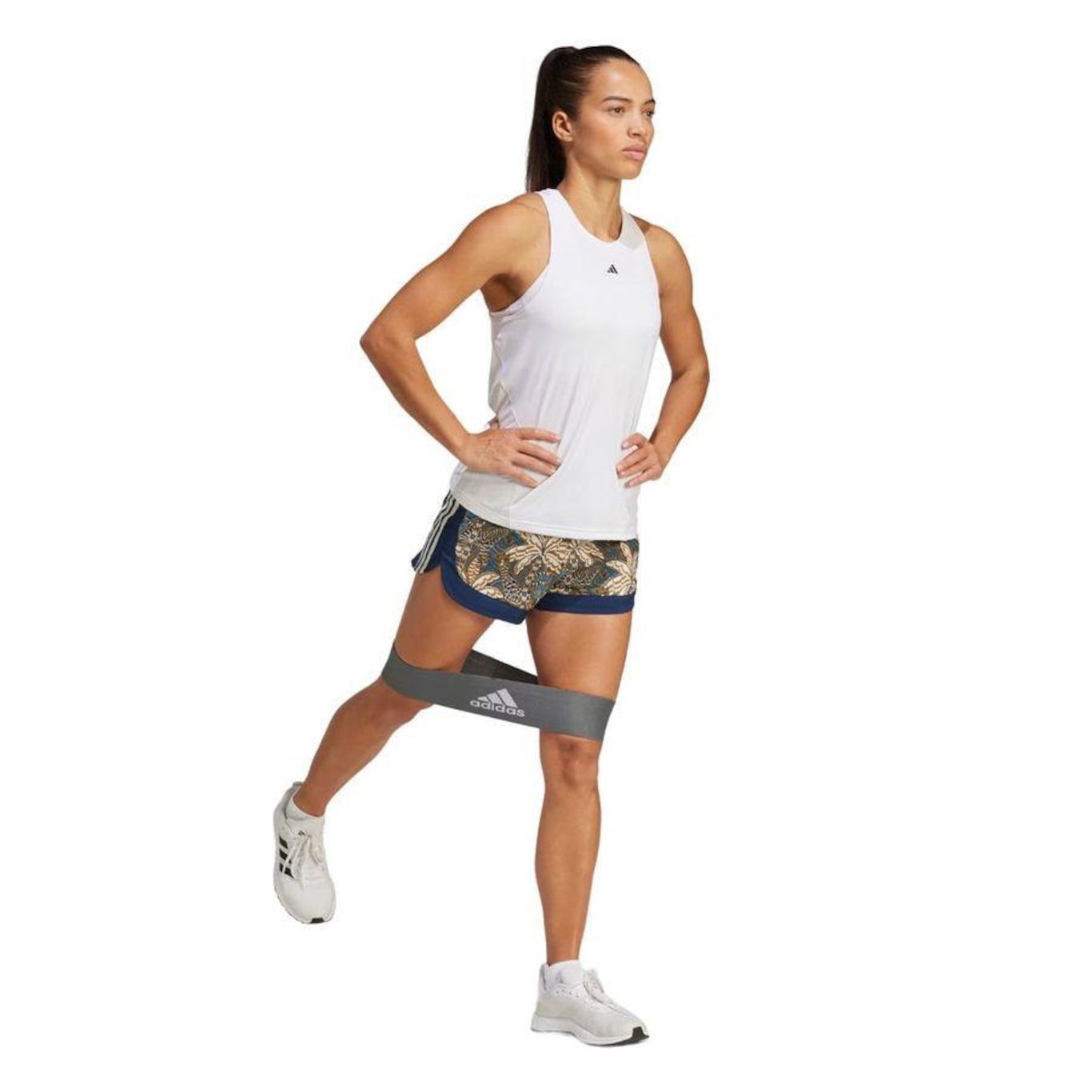 Shorts adidas Farm Pacer Oasis Night - Feminina - Foto 4