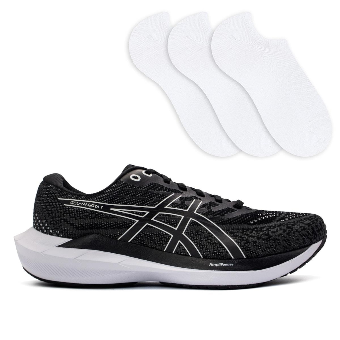 Tênis Asics Gel-Nagoya 7 + 3 Pares de Meias Masculino - Foto 1