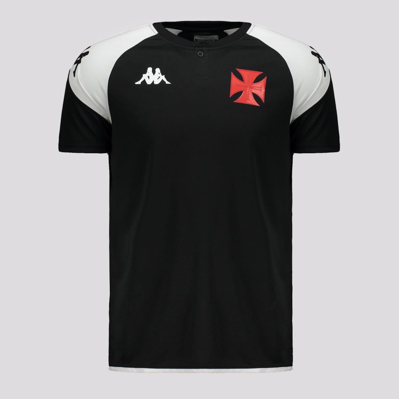 Camisa Polo do Vasco Treino Comissão 2024 Kappa - Masculina - Foto 1