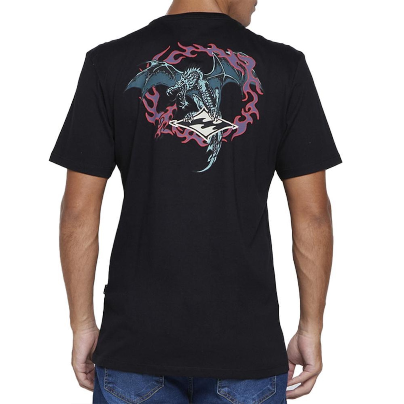 Camiseta Billabong Dragon - Masculina - Foto 2