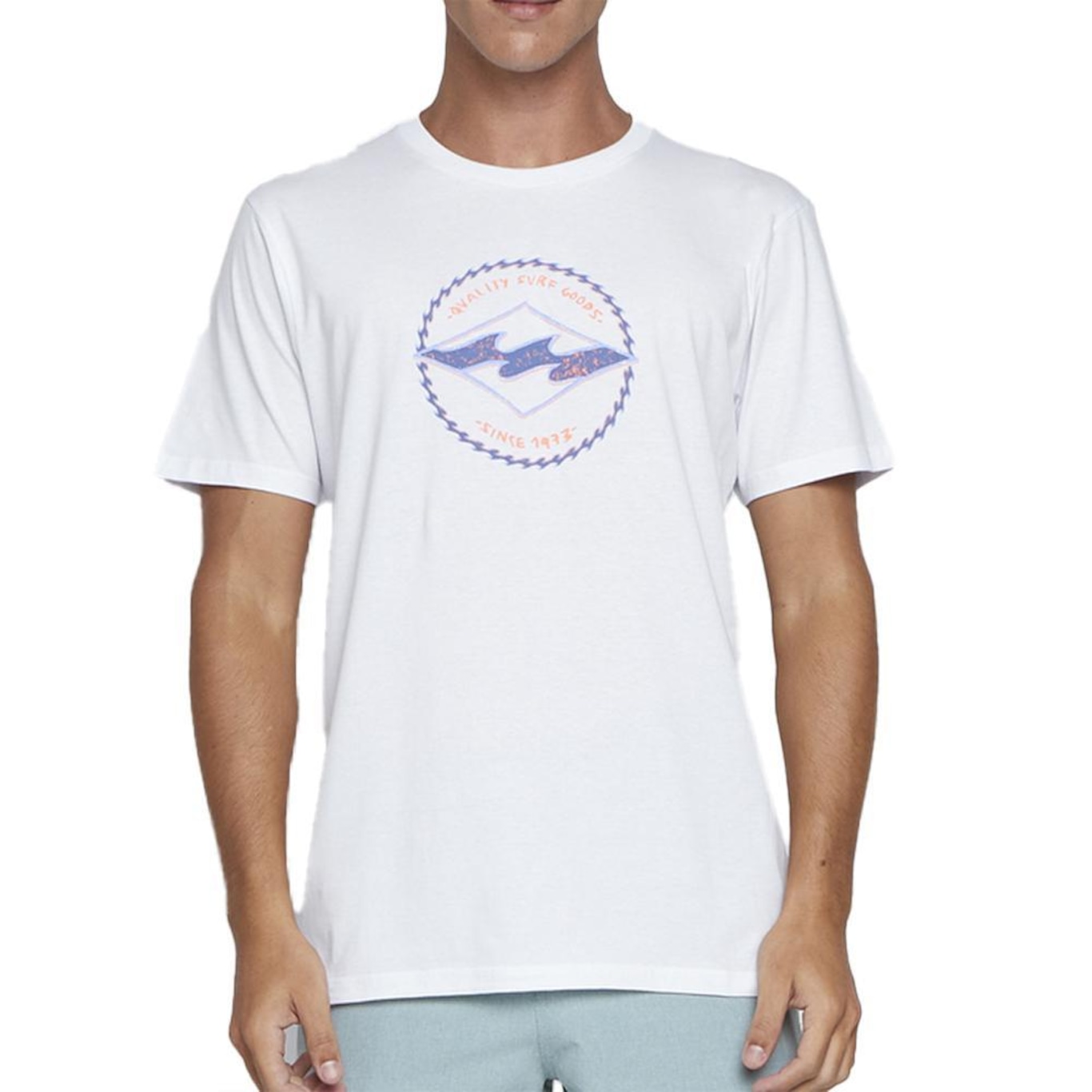 Camiseta Billabong Rotor Diamond - Masculina - Foto 1