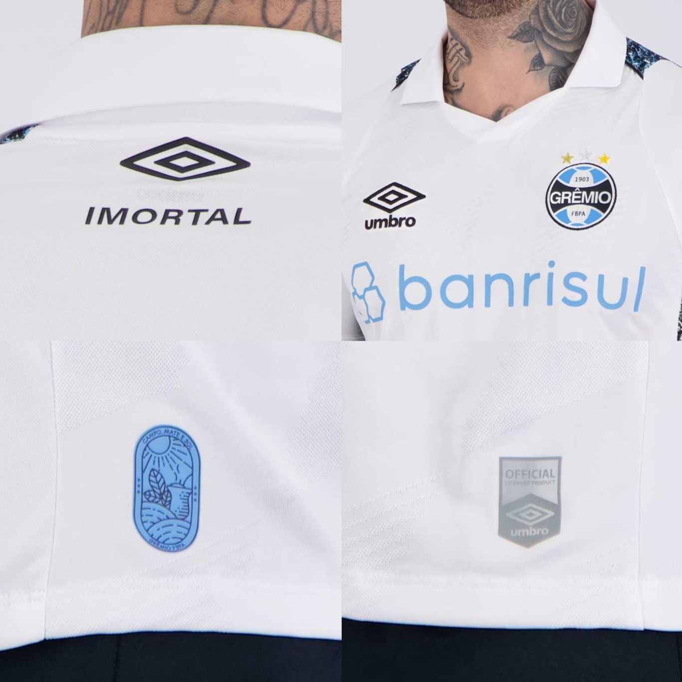 Camisa do Grêmio Ii 2024 Umbro 7 Renato Gaúcho - Masculina - Foto 5