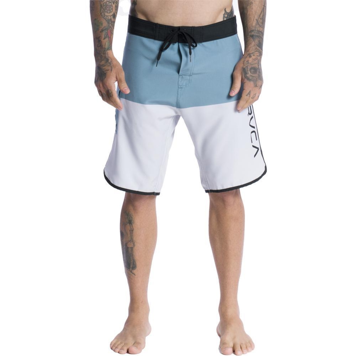 Bermuda Rvca Eastern Color Block 19" Sm24 Masculina - Foto 1