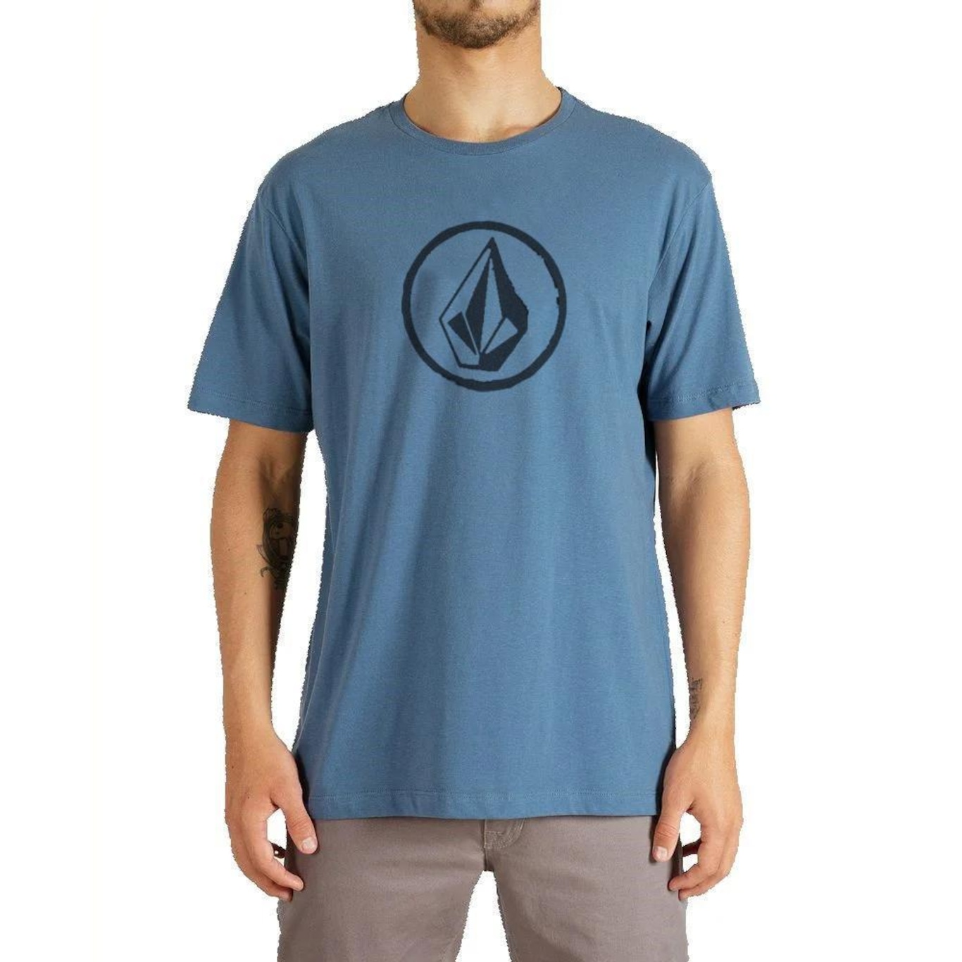 Camiseta Volcom Spray Stone - Masculina - Foto 1