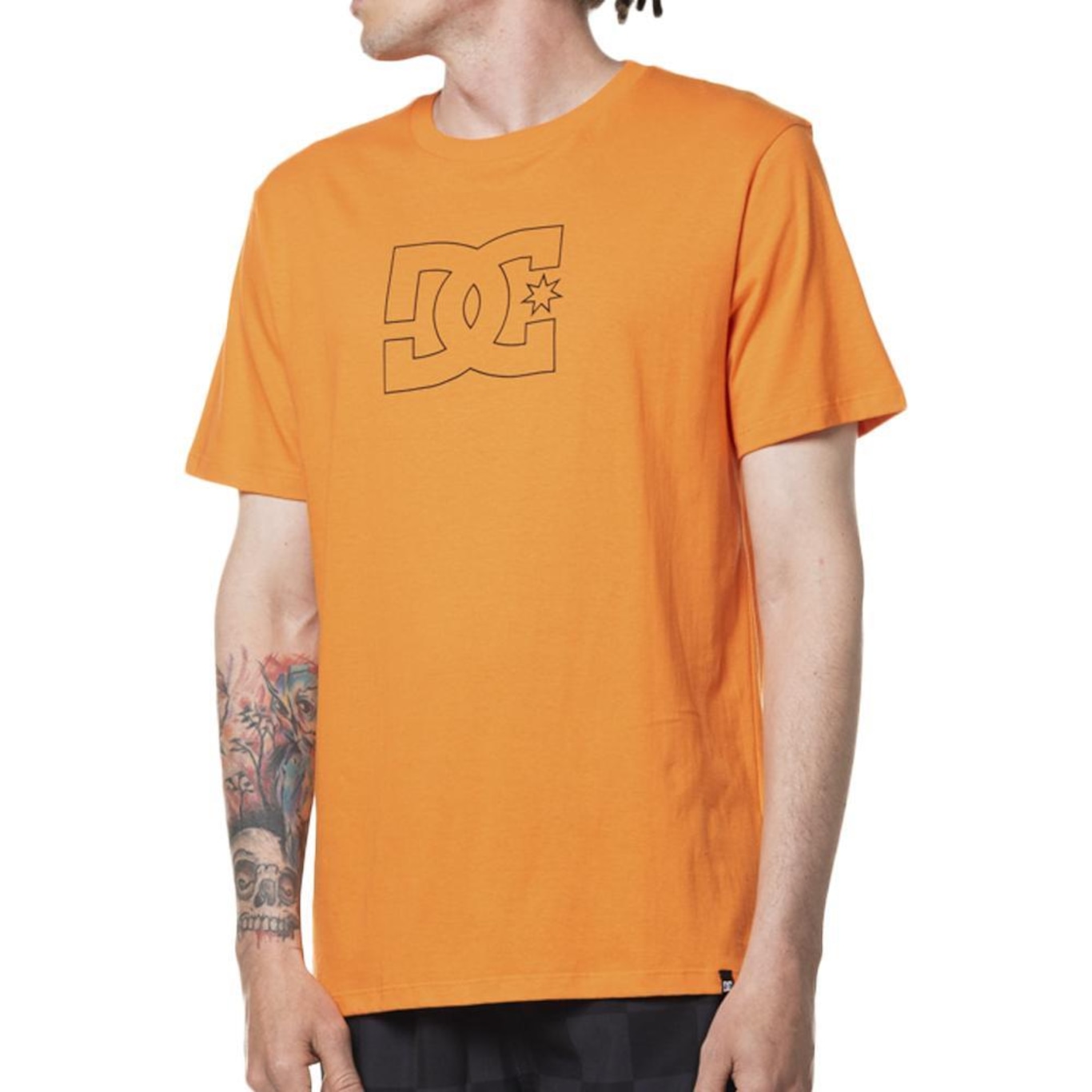 Camiseta Dc Shoes Dc Star Outline - Masculina - Foto 3