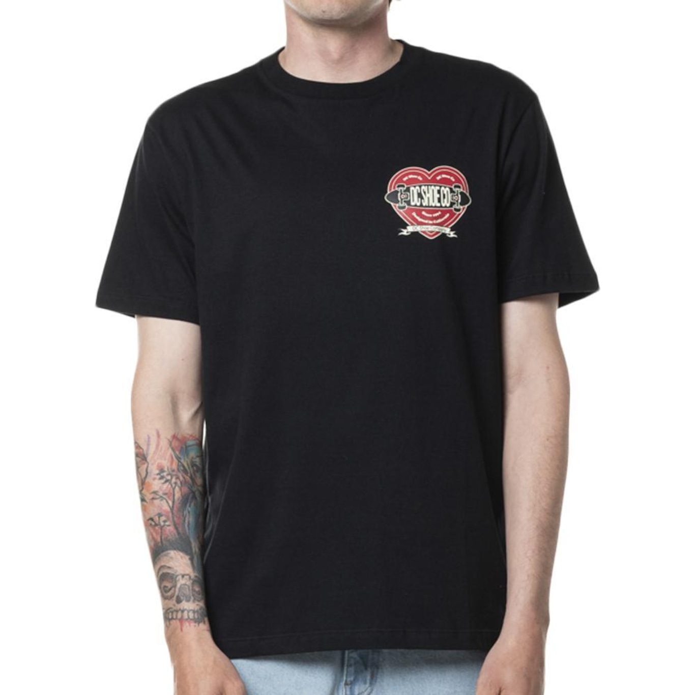 Camiseta Dc Shoes Love The Game - Masculina - Foto 3