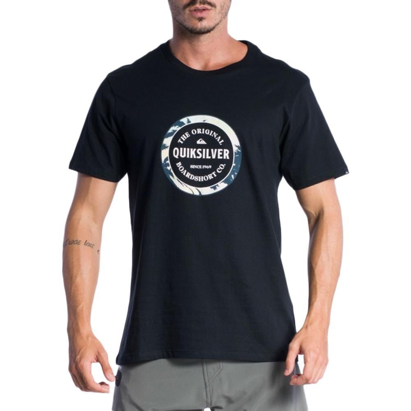 Camiseta Quiksilver Driver - Masculina - Foto 1