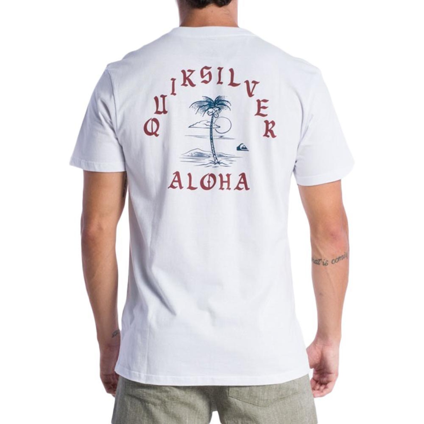 Camiseta Quiksilver Hi Dead Coconut - Masculina - Foto 2