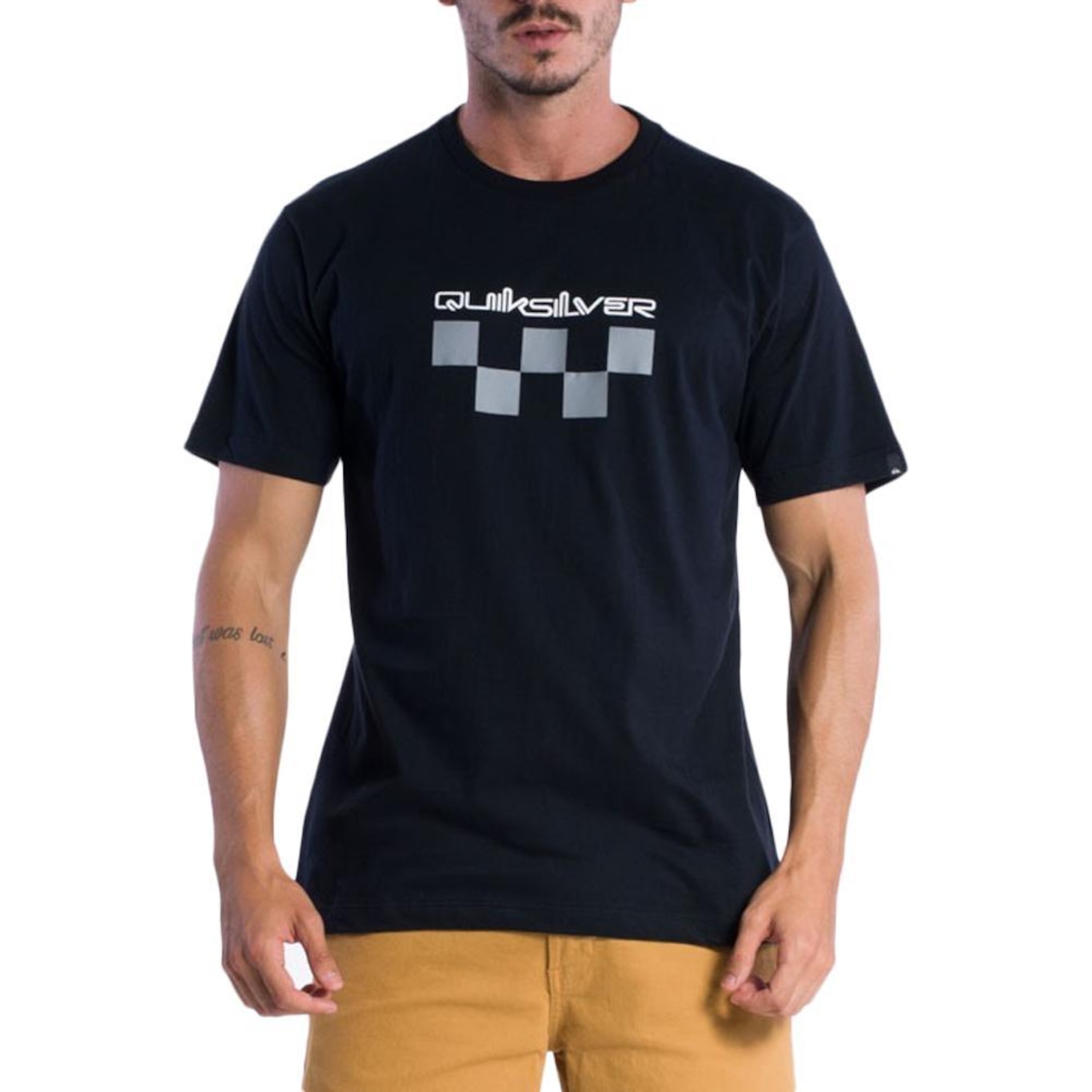 Camiseta Quiksilver Five Block - Masculina - Foto 1