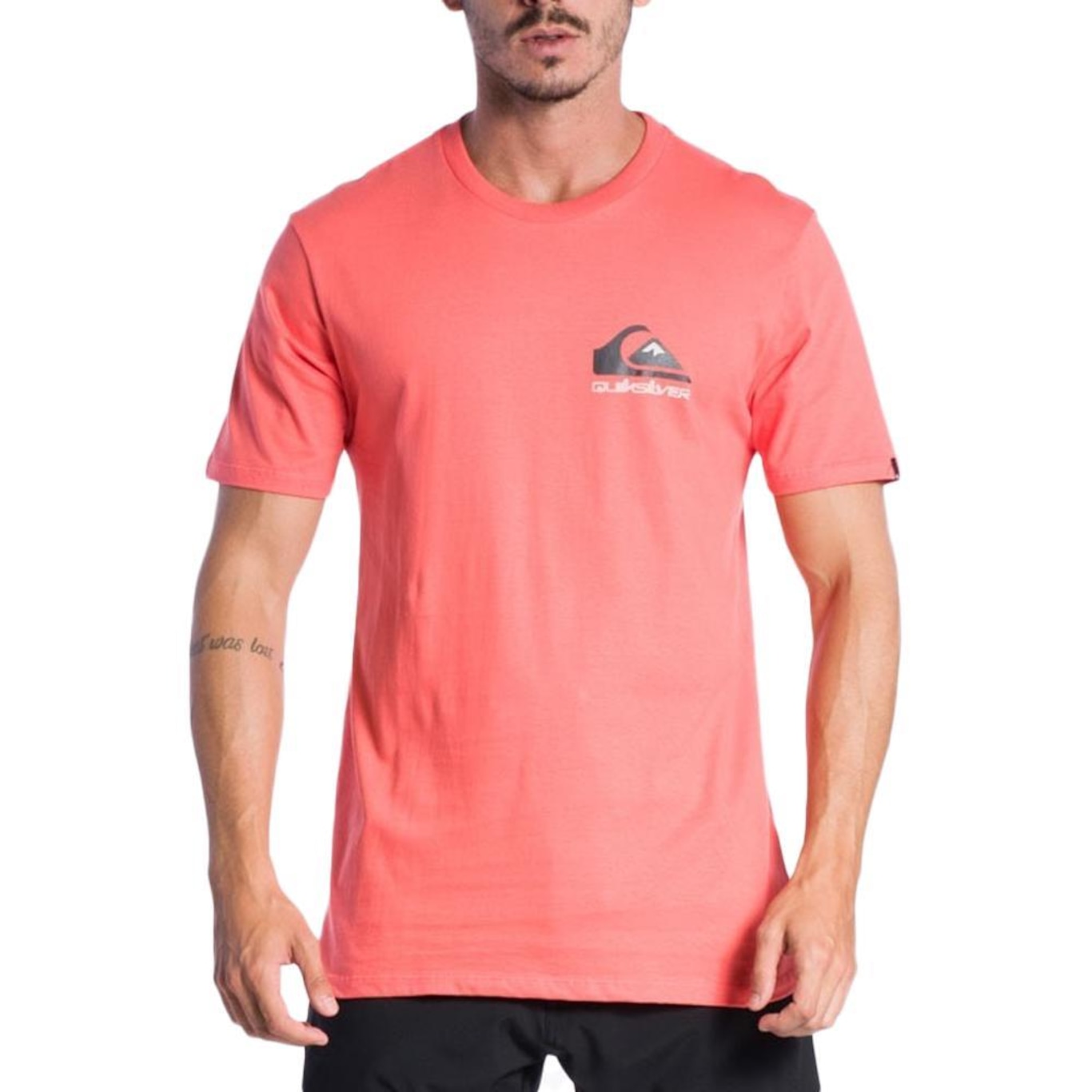 Camiseta Quiksilver Omni Logo - Masculina - Foto 1