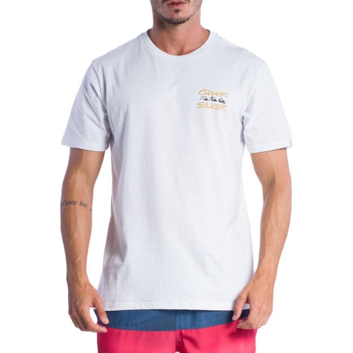 Camiseta Quiksilver Quik Frame - Masculina - Foto 1